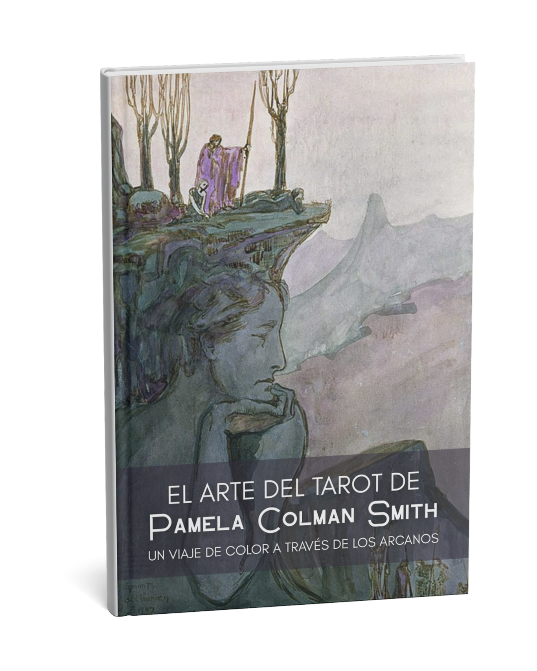 Libro para colorear El Arte del Tarot de Pamela Colman Smith