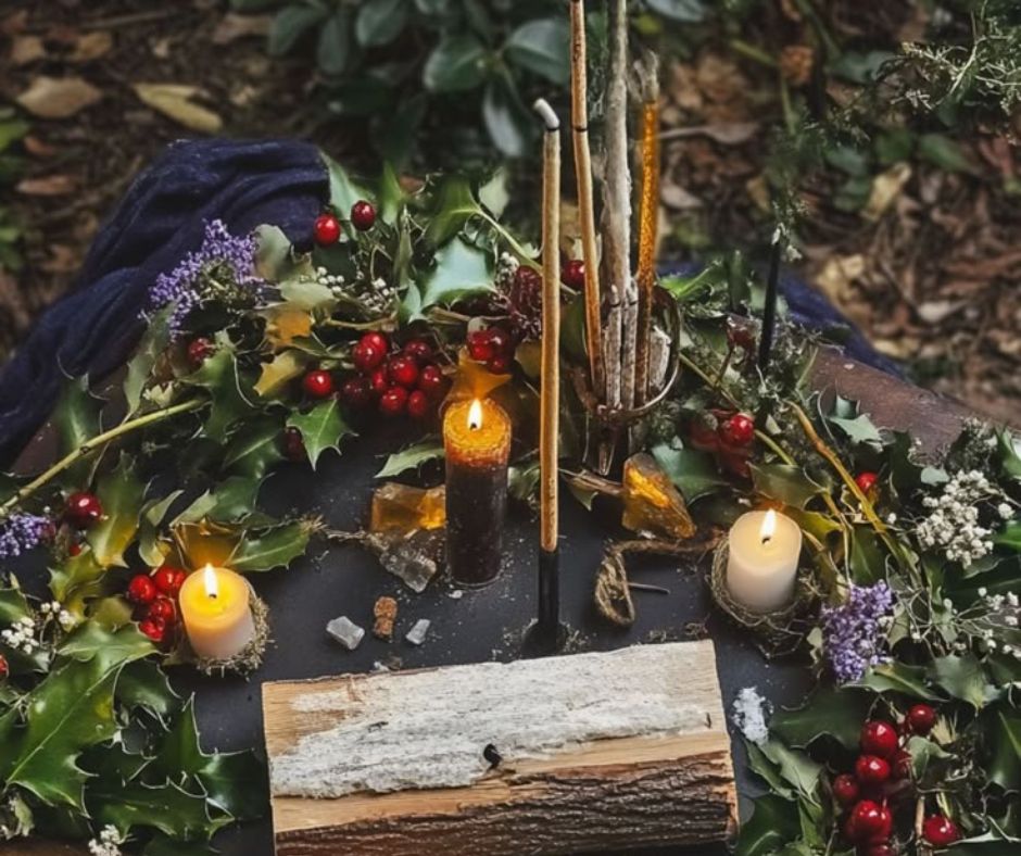 Altar de Yule